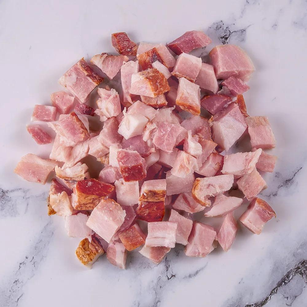 Bacon em cubos